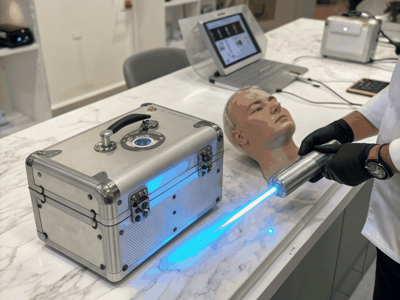 Professional medical aesthetic equipment for skin treatment