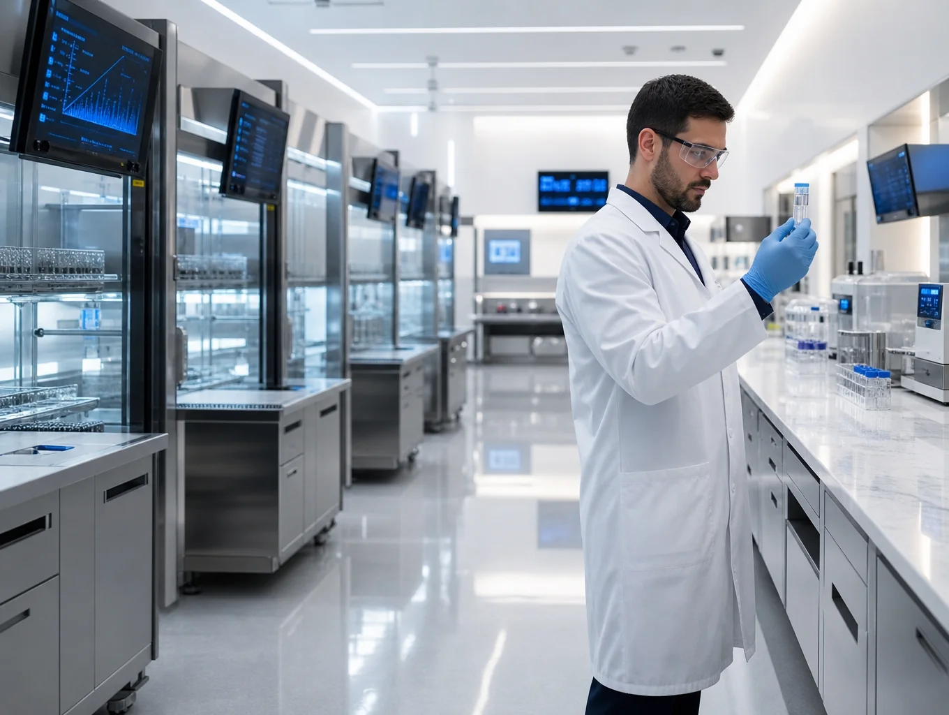 Medical lab imagery